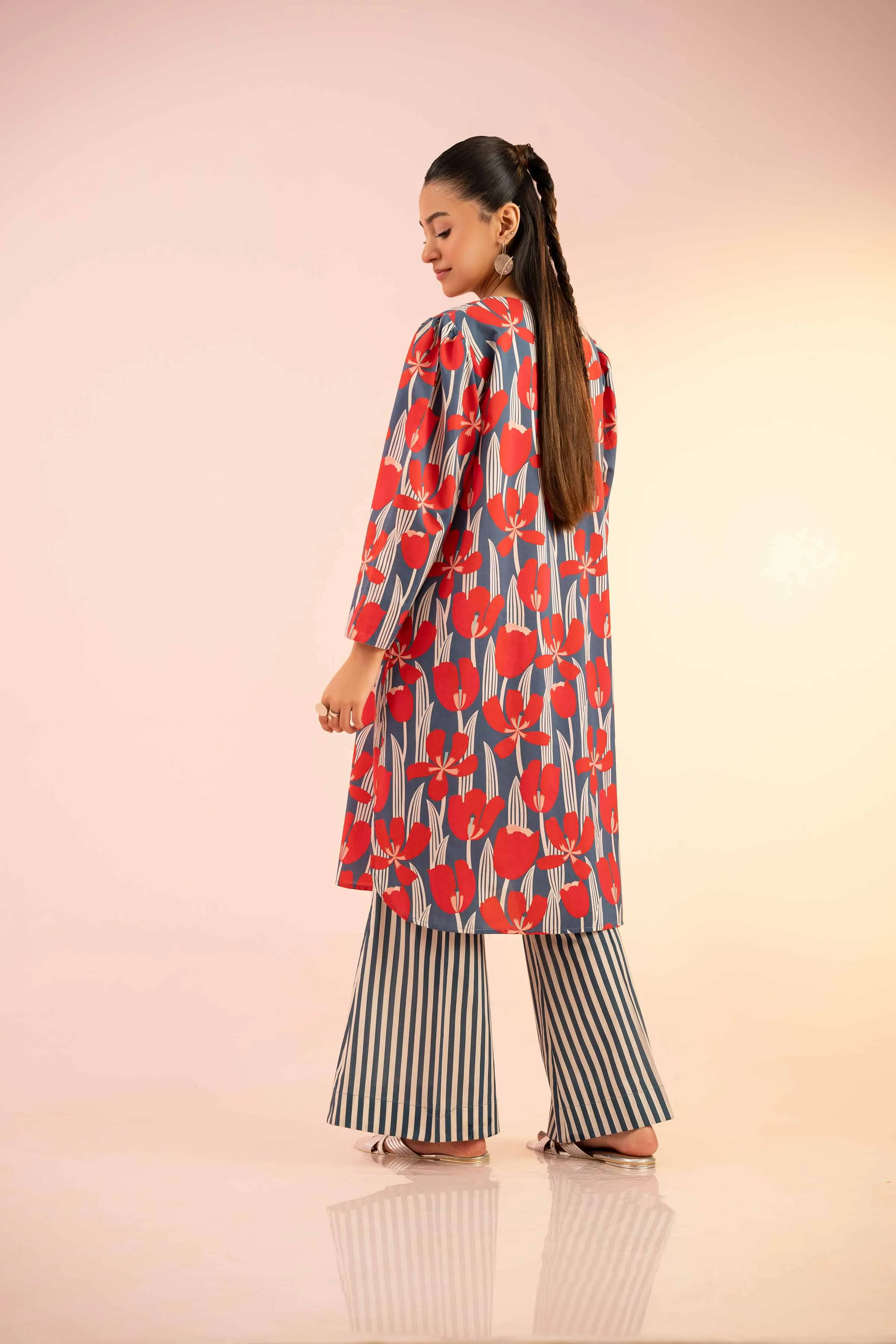 2 Piece - Printed Suit - PS25-11