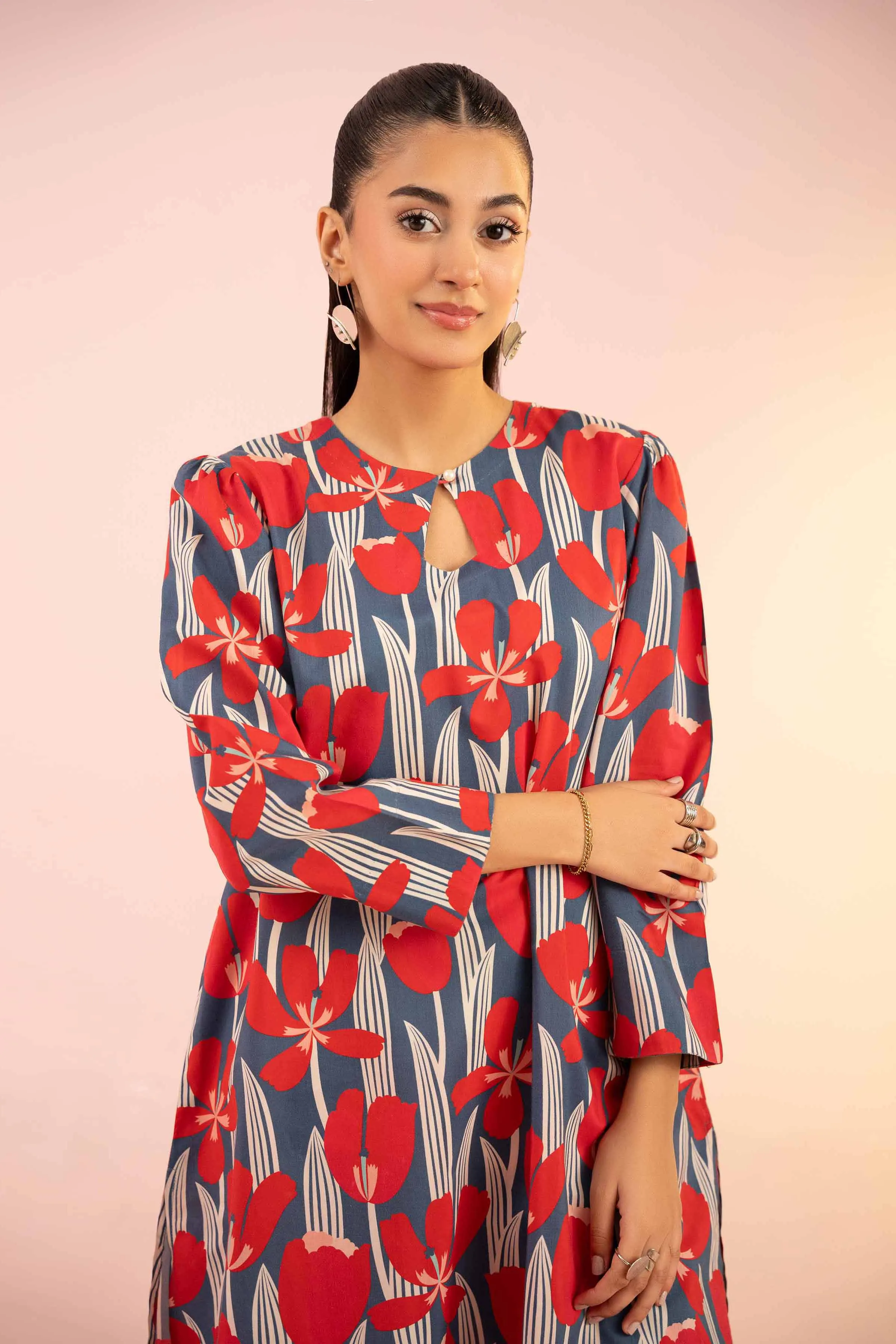 2 Piece - Printed Suit - PS25-11