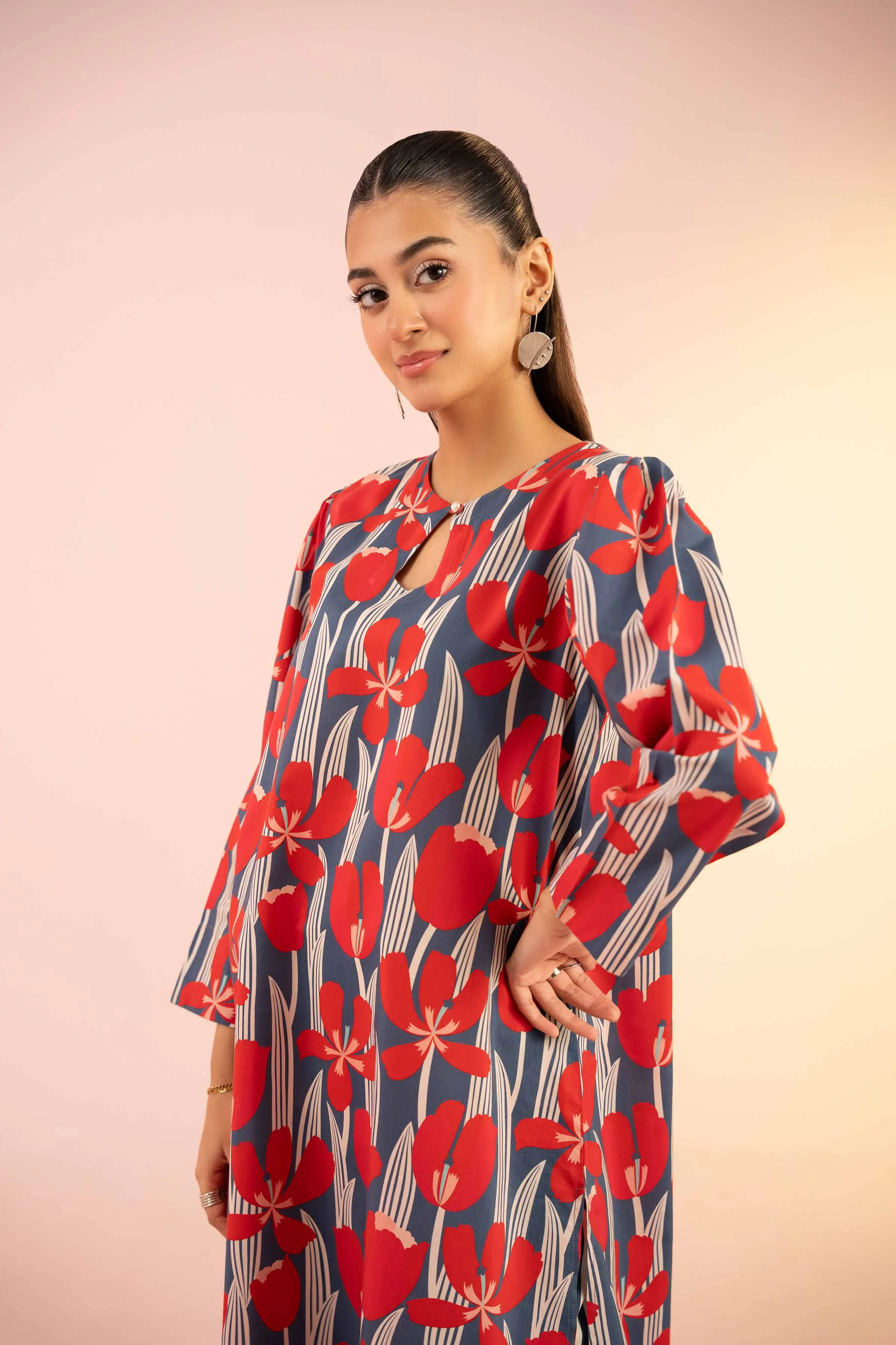 2 Piece - Printed Suit - PS25-11