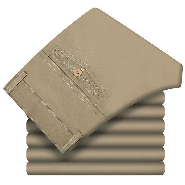 Angelo Ricci™ Comfortable Casual Straight Pant