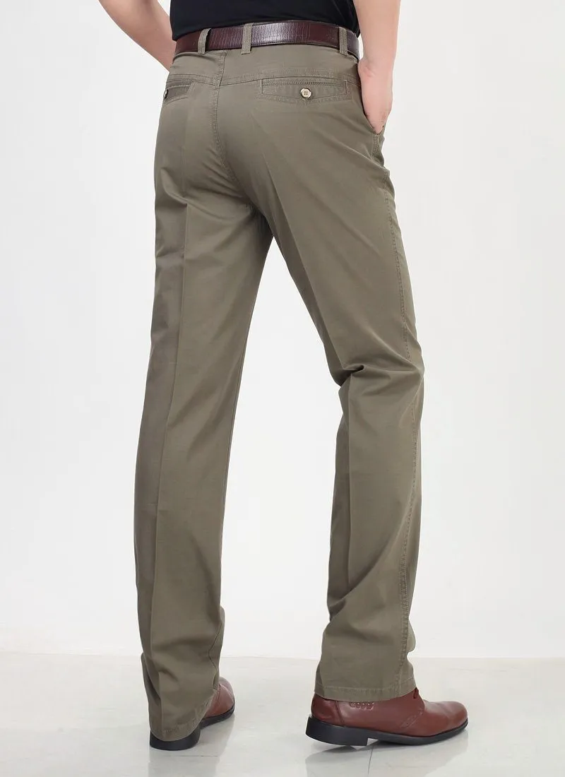 Angelo Ricci™ Comfortable Casual Straight Pant