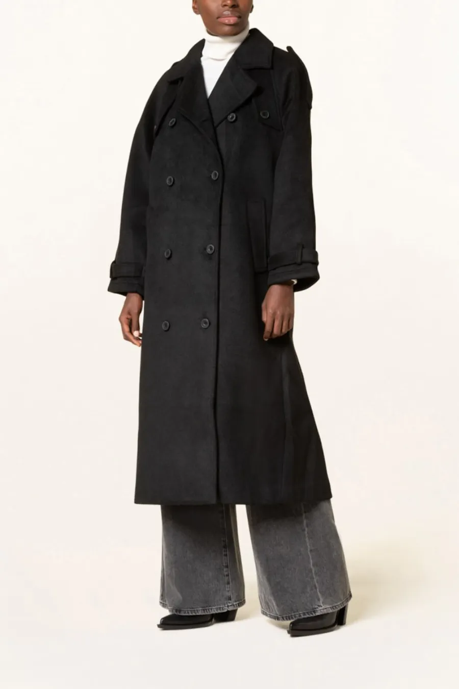 Bea Wool Coat Black