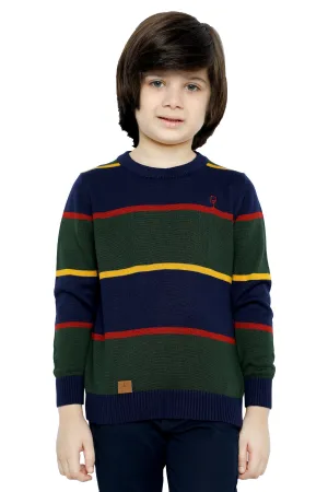Boys Sweaters SKU: KBE-0165-NAVY