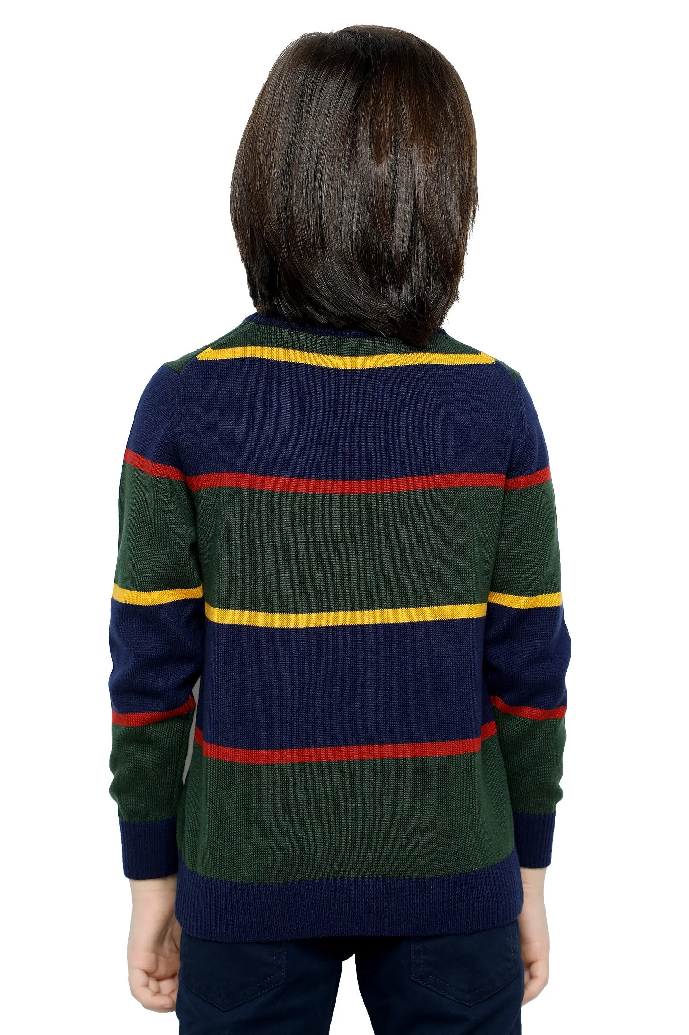 Boys Sweaters SKU: KBE-0165-NAVY