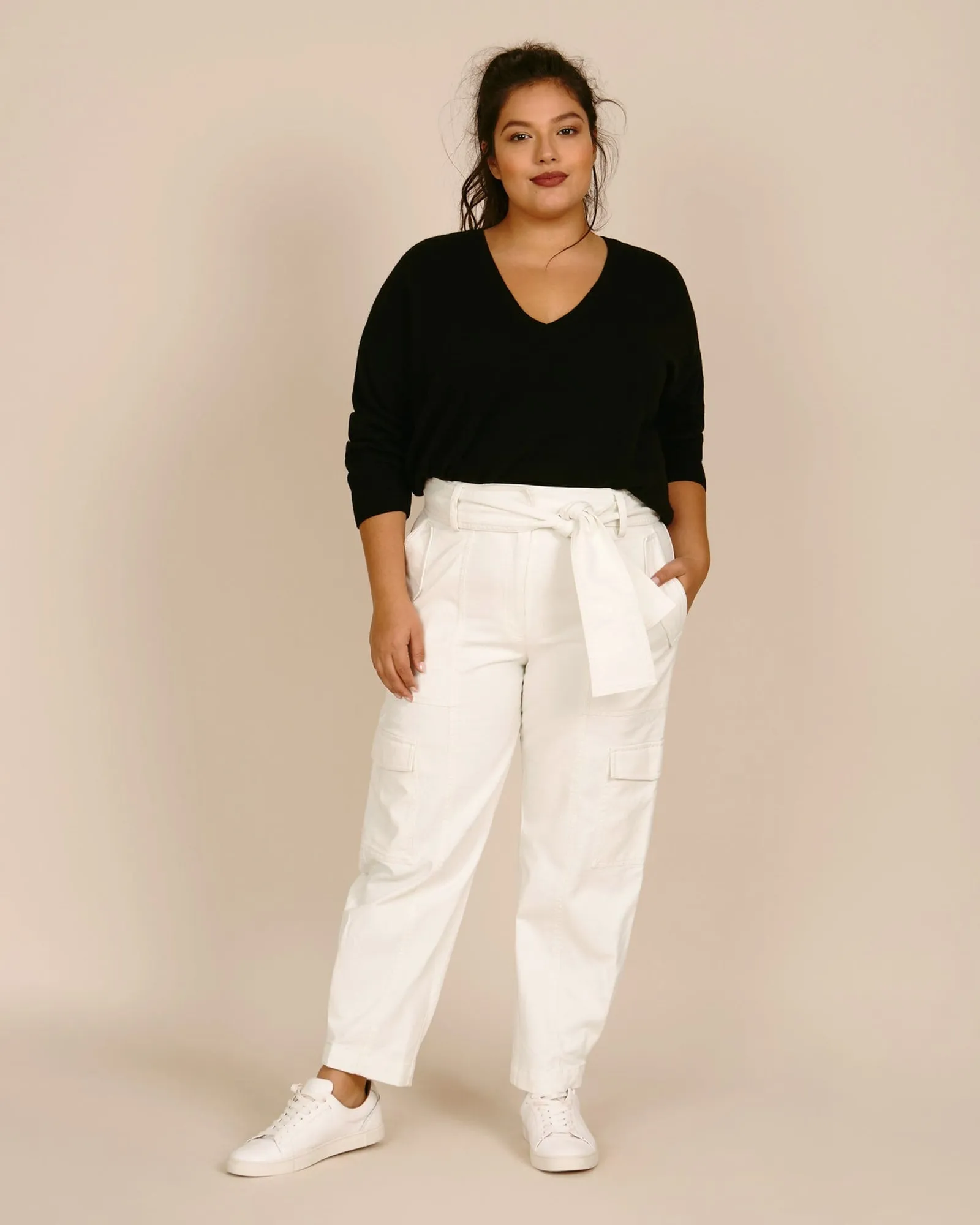 Cashmere Ava Sweater | Black