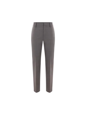 Cigarette Trousers in Wool