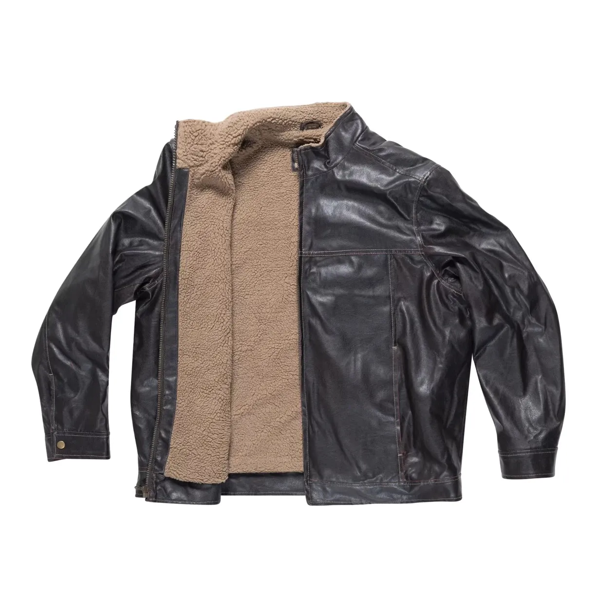 Columbia Faux Leather Bomber Jacket - Men's