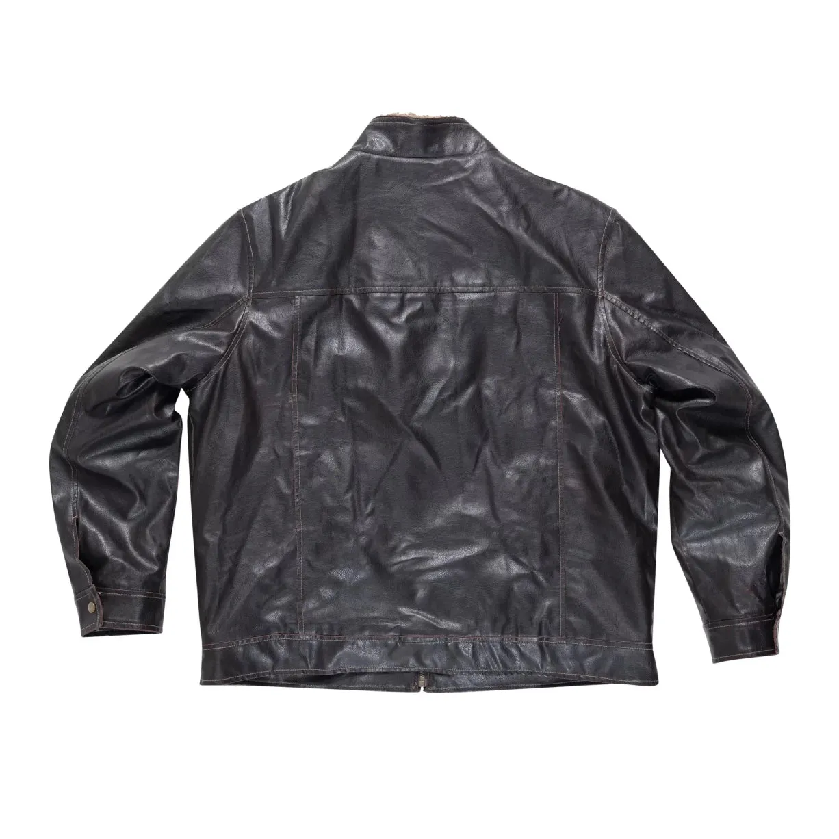 Columbia Faux Leather Bomber Jacket - Men's