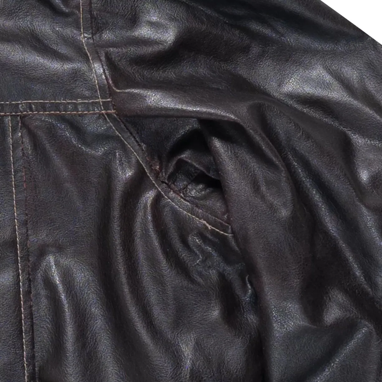 Columbia Faux Leather Bomber Jacket - Men's