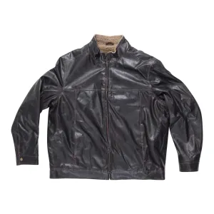 Columbia Faux Leather Bomber Jacket - Men's