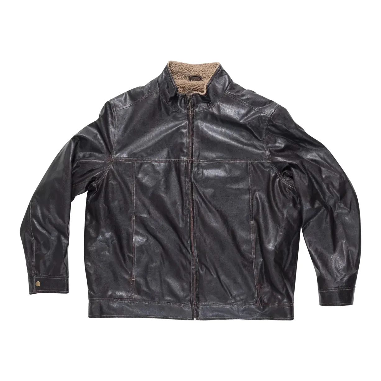 Columbia Faux Leather Bomber Jacket - Men's