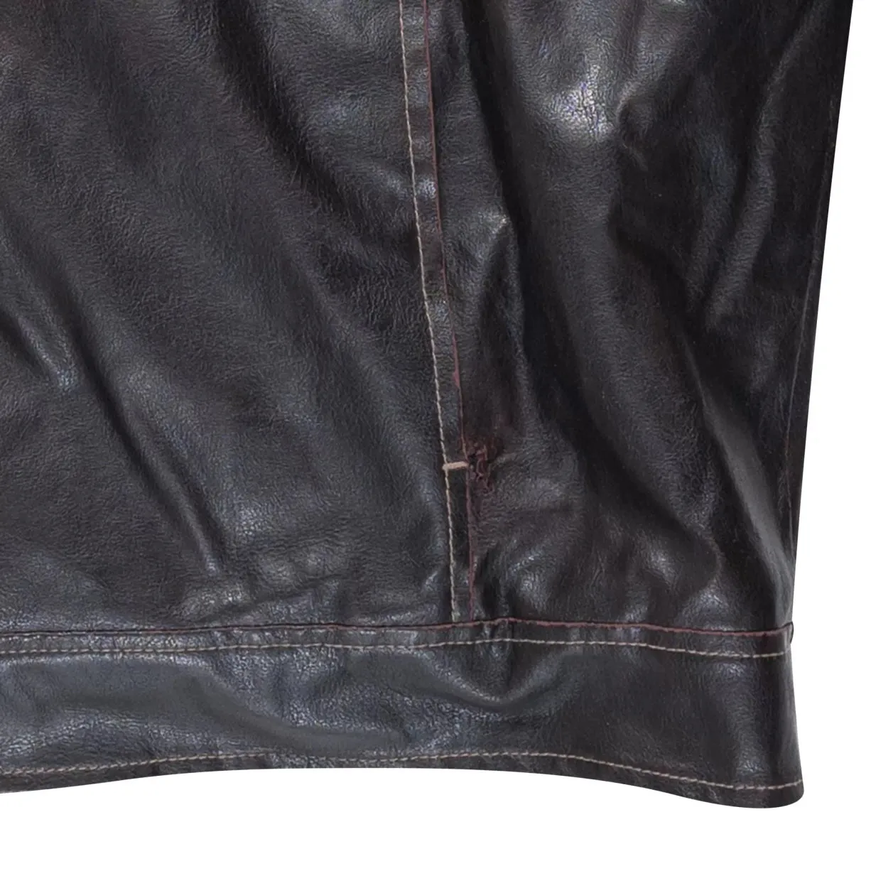 Columbia Faux Leather Bomber Jacket - Men's
