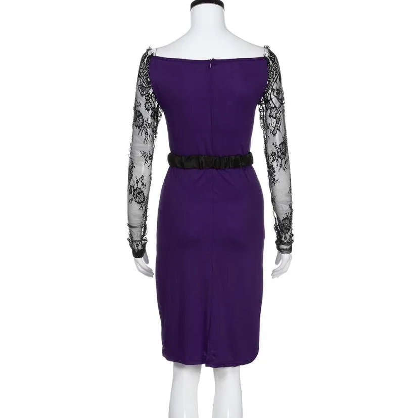 Elegant Party Knee Dress
