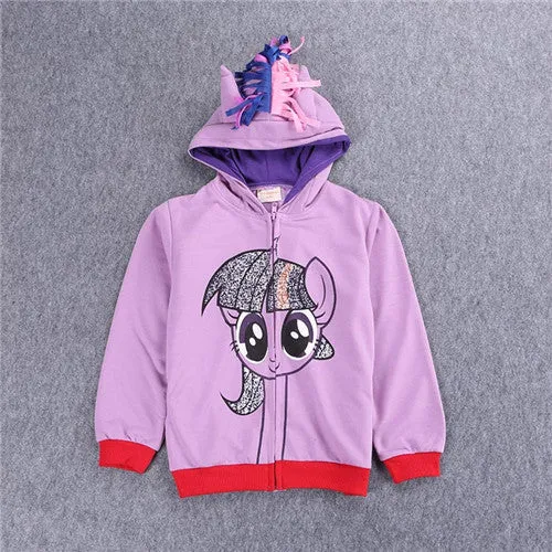Kids Long Sleeve Sport Hoodies Outerwear