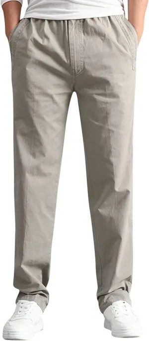 Mens Sweatpants with Pockets Big and Tall Pants Lightweight Hiking Workout Jogger Mens Streetwear Reflective Tactical