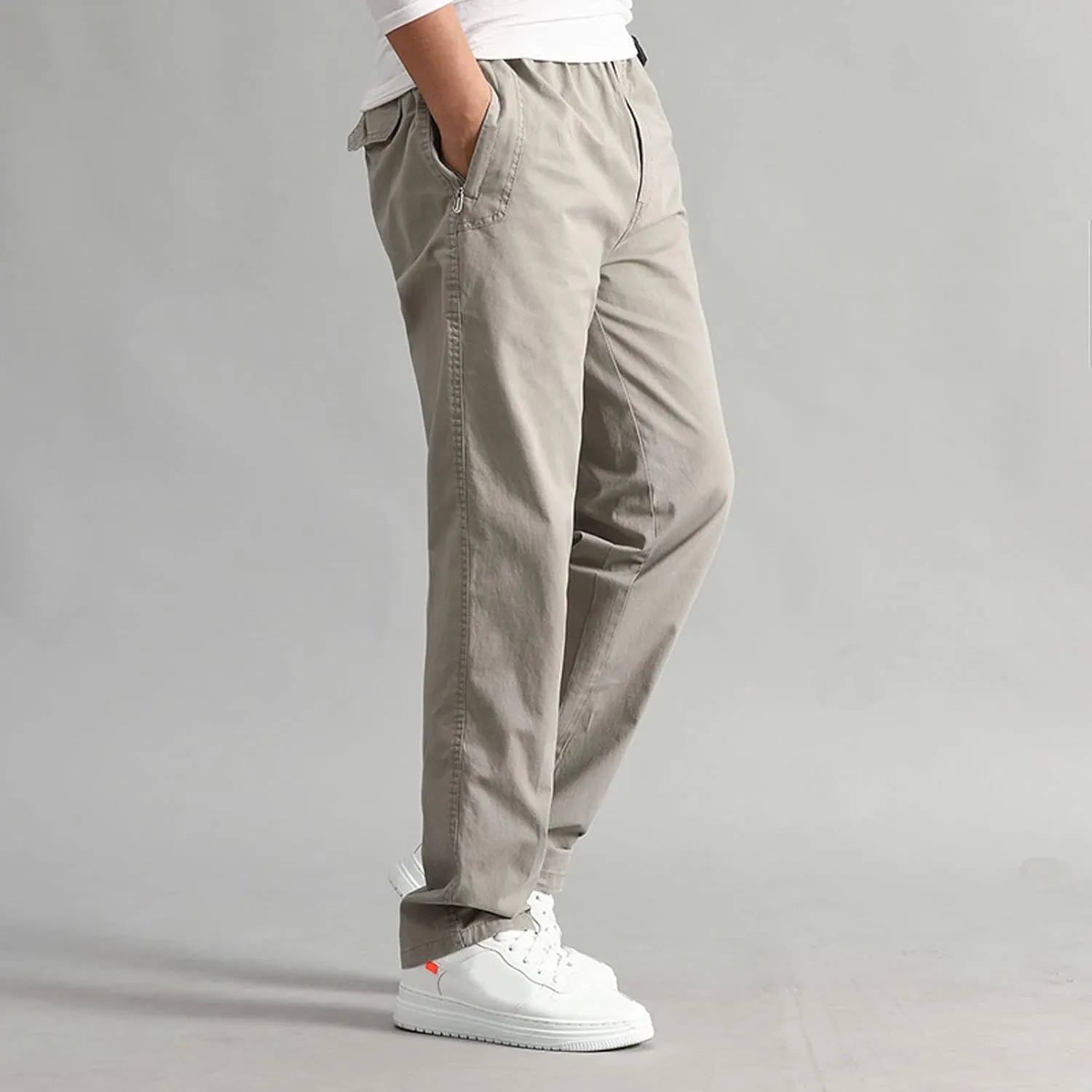 Mens Sweatpants with Pockets Big and Tall Pants Lightweight Hiking Workout Jogger Mens Streetwear Reflective Tactical