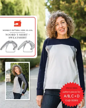 PDF Pattern - Noord T-Shirt   Sweatshirt  | Liesl   Co