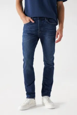 Salsa slim dark wash jeans mens