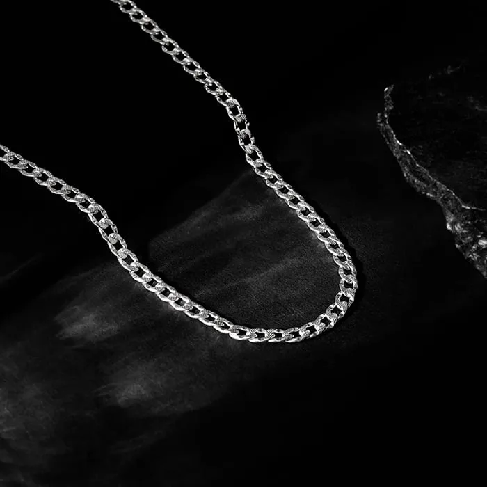 Silver Bravura Chain for Him