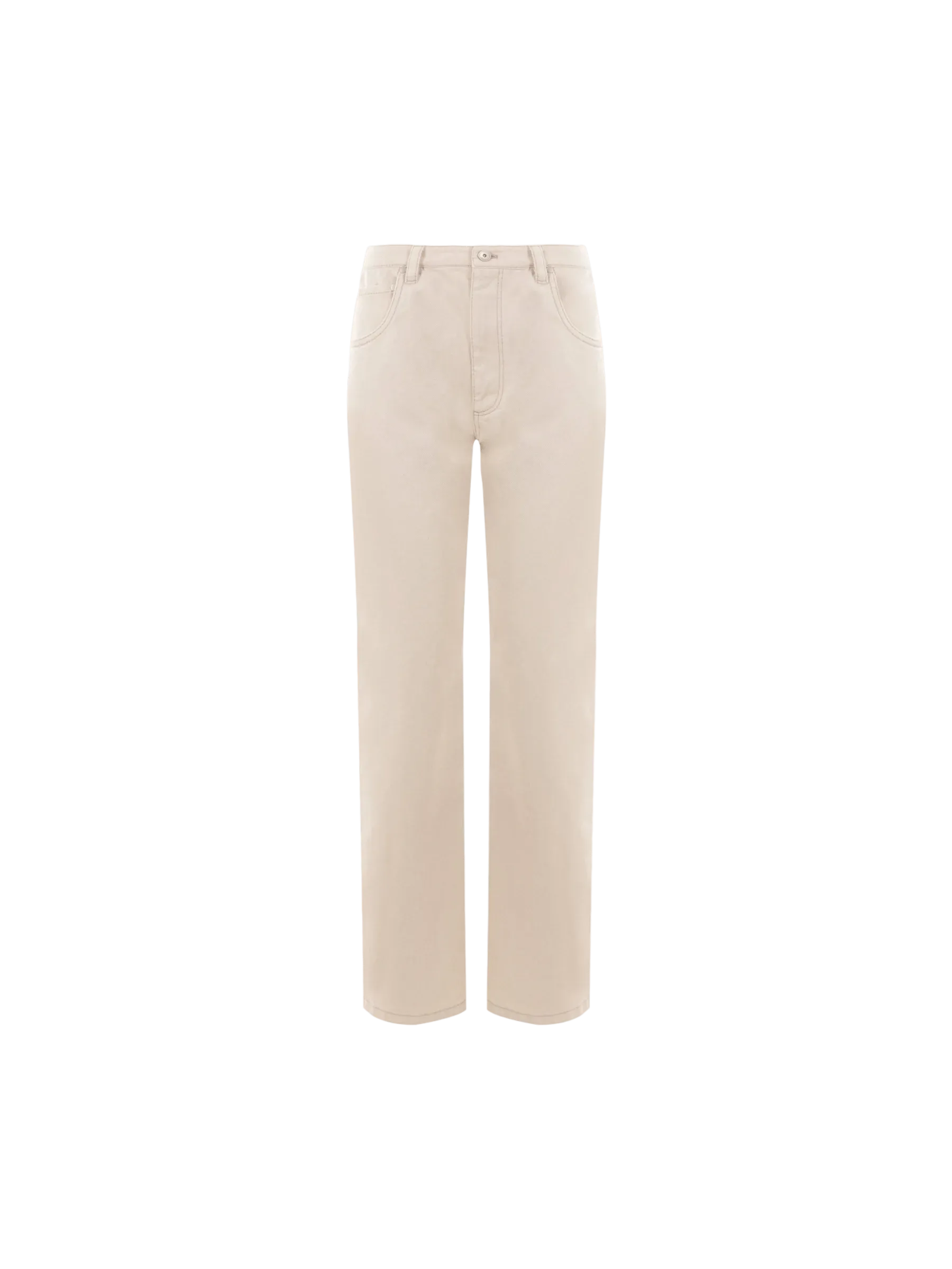 Straight-Fit Denim Jeans