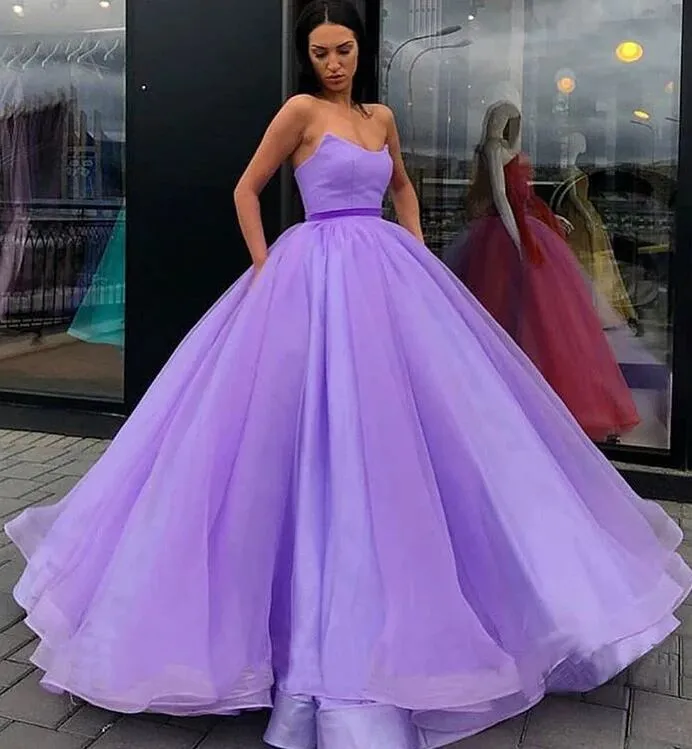 Sweetheart Yellow Long Modest Prom Gown, Long A-line Fashion Prom Dress PFP1547