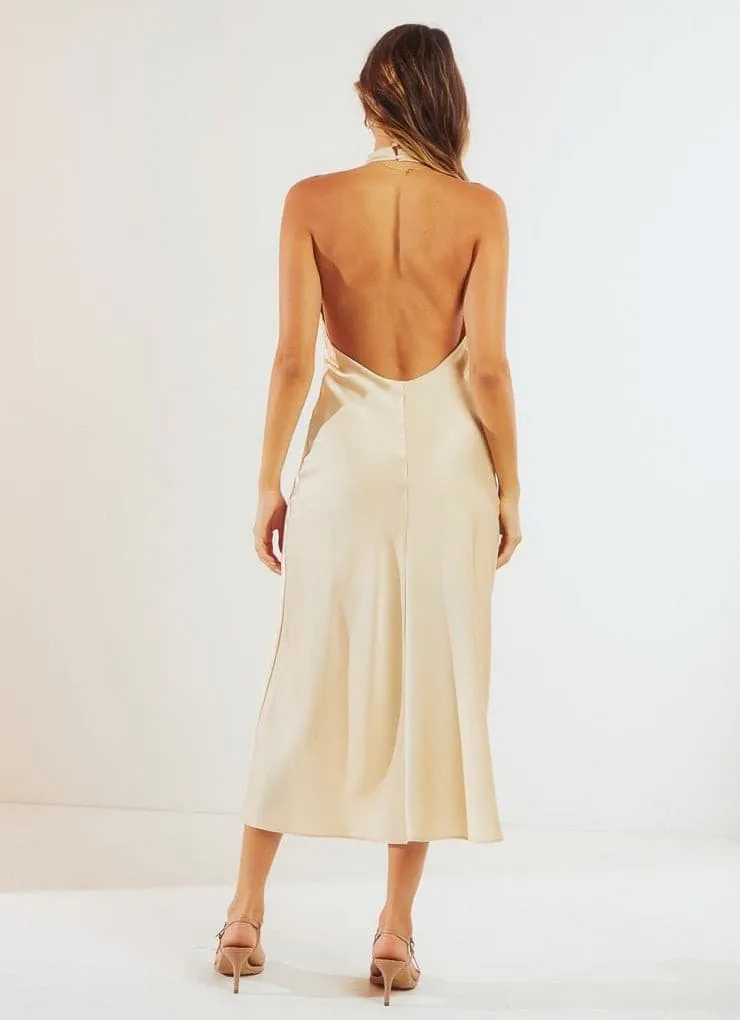 Vanilla Slip style midi dress